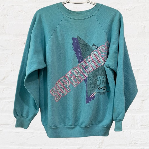 Hugger Other - Vintage Hugger 1989 Supercross Series Crewneck Sweatshirt Men’s Sz Large